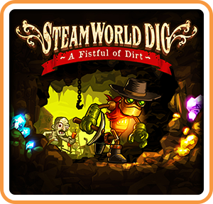 SteamWorld Dig: A Fistful of Dirt box art for Nintendo Switch